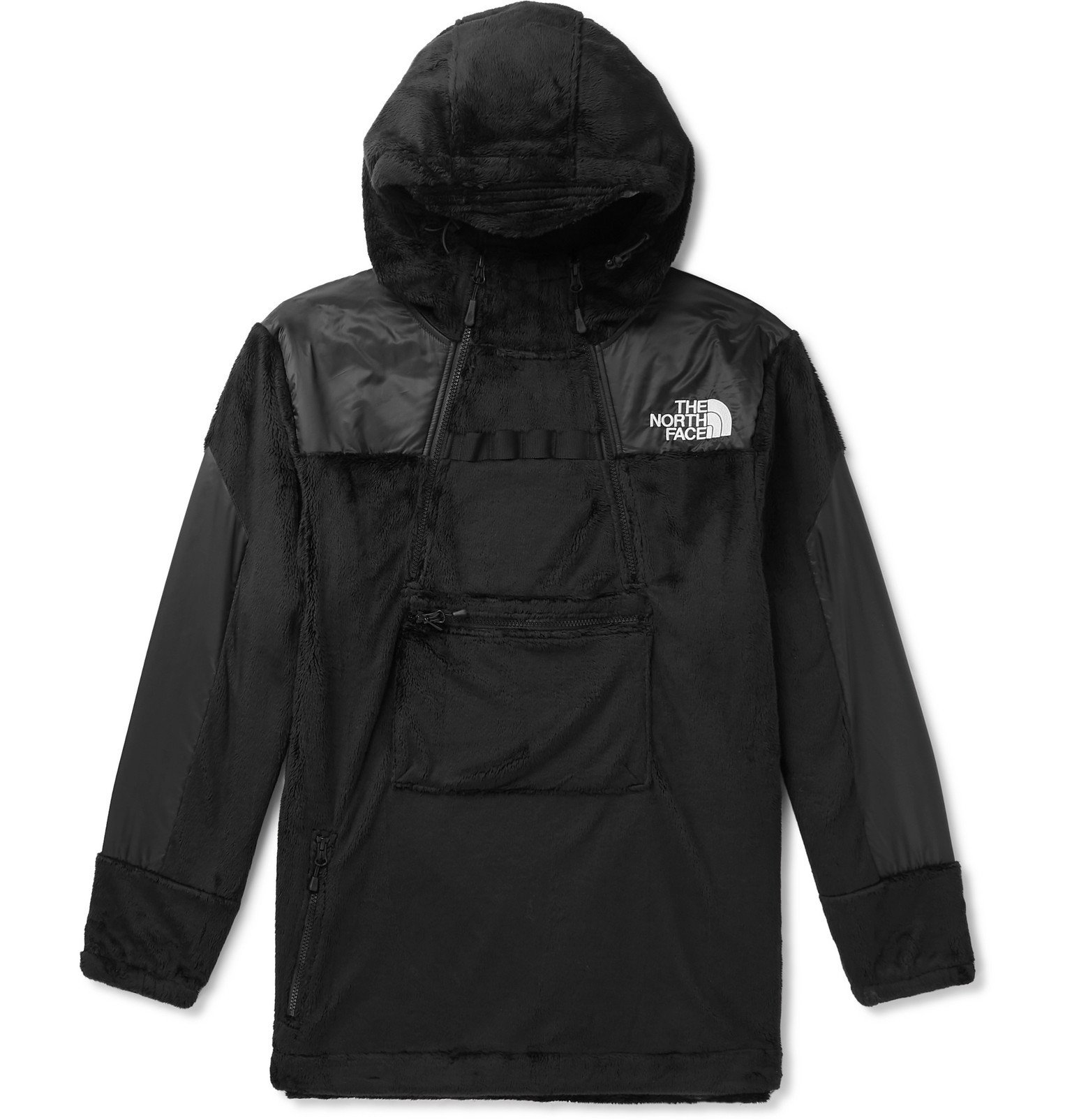 The North Face - Black Series Shell-Trimmed Fleece Jacket - Black The ...