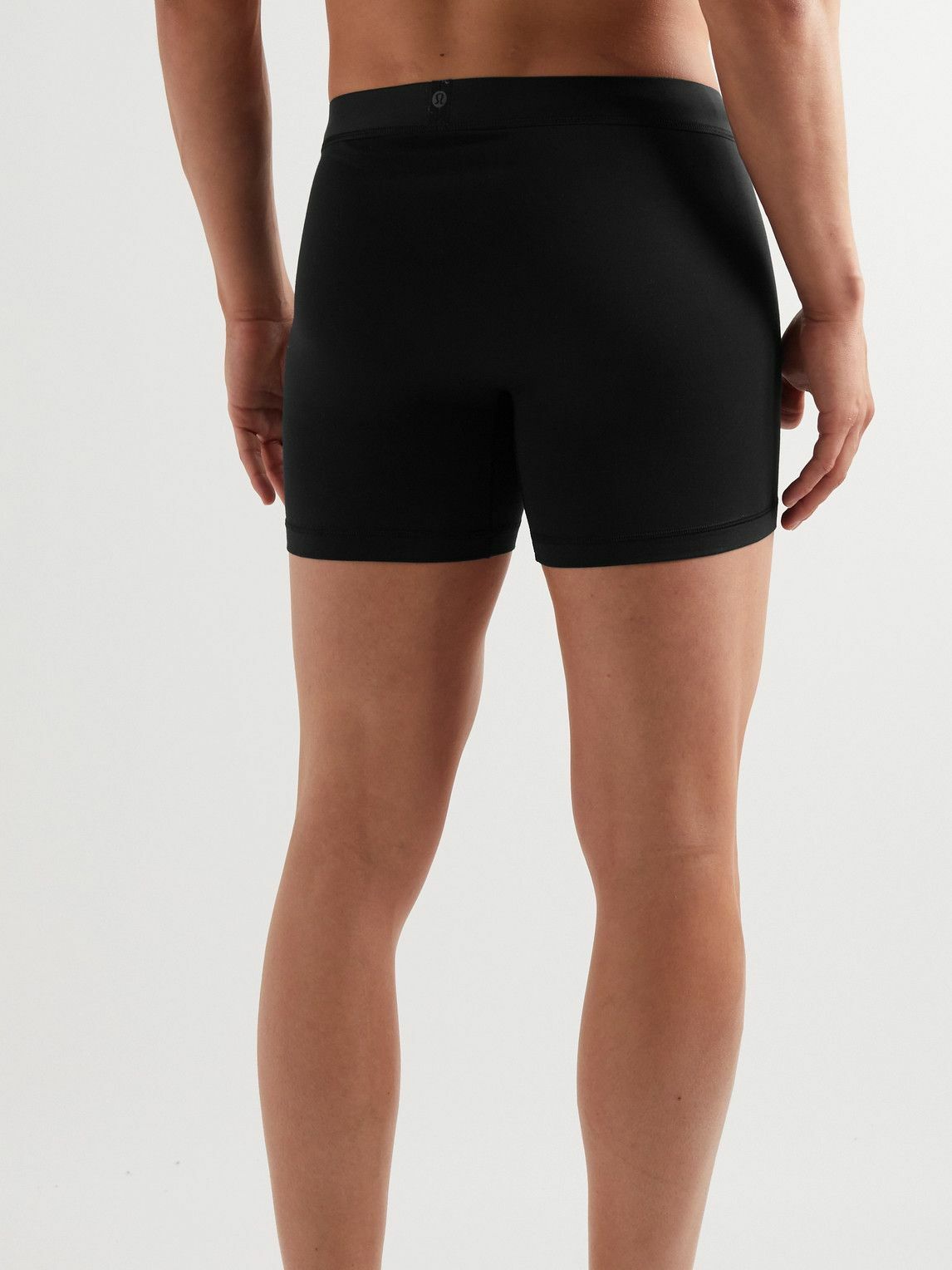 Lululemon - Always in Motion Stretch-Modal Boxer Briefs - Black Lululemon