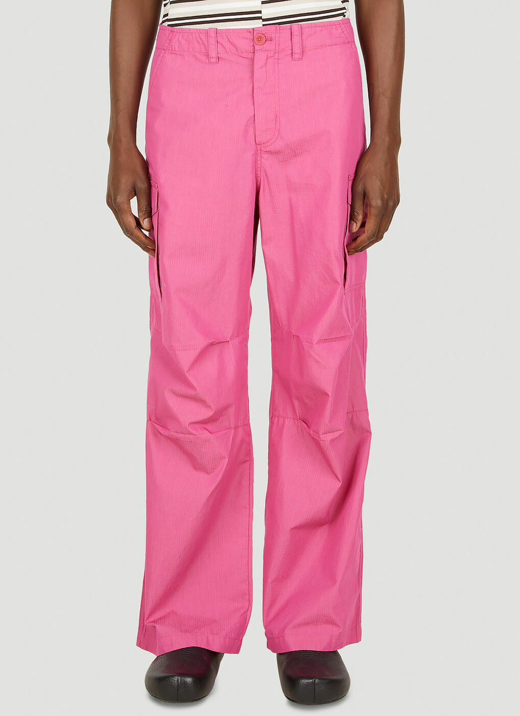 Trekking Cargo Pants in Pink Our Legacy